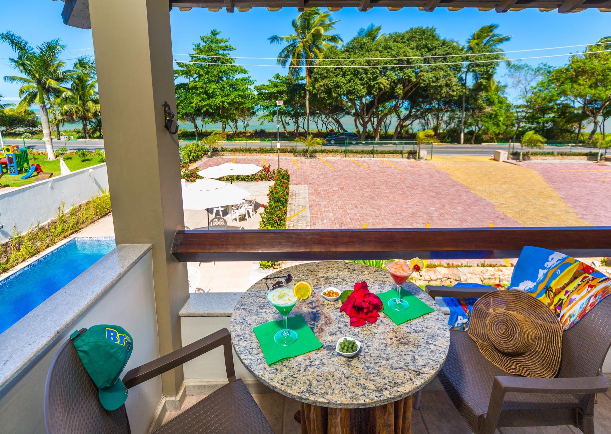 Quinta Do Sol Lite Praia Hotel ปอร์โตเซกูโร ภายนอก รูปภาพ